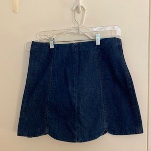 Denim skirt